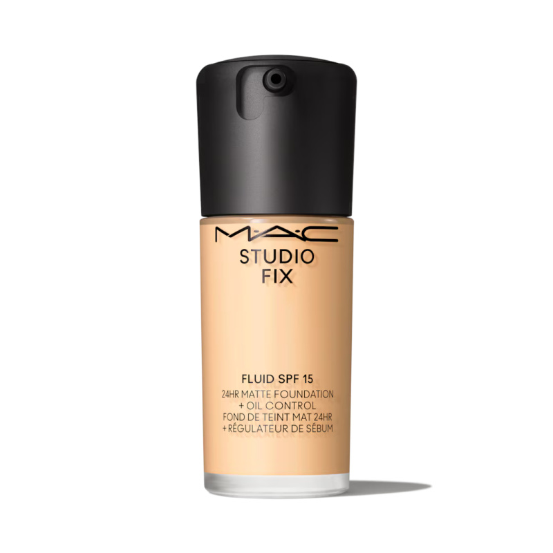 MAC Cosmetics Studio Fix Fluid SPF 15 24HR Matte Foundation + Oil Control matující make-up SPF 15 odstín NC13 30 ml