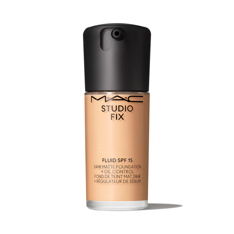MAC Cosmetics Studio Fix Fluid SPF 15 24HR Matte Foundation + Oil Control matující make-up SPF 15 odstín NC17 30 ml