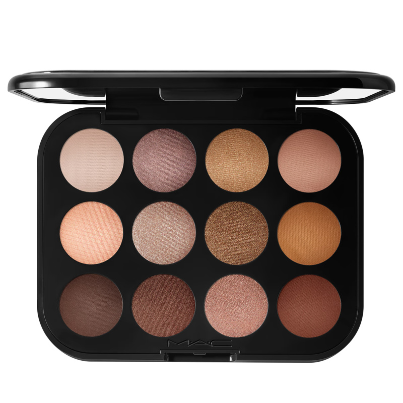 MAC Cosmetics Connect In Colour Eye Shadow Palette 12 shades paletka očních stínů odstín Unfiltered Nudes 12,2 g