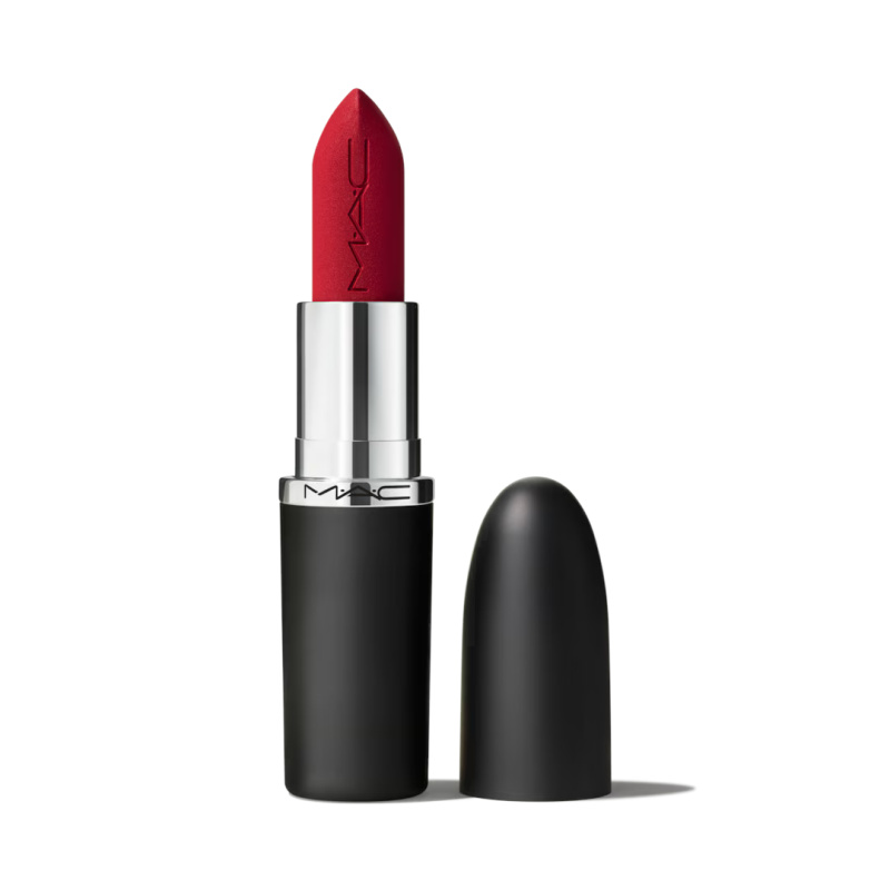 MAC Cosmetics MACximal Silky Matte Lipstick matná rtěnka odstín Ruby Woo 3,5 g
