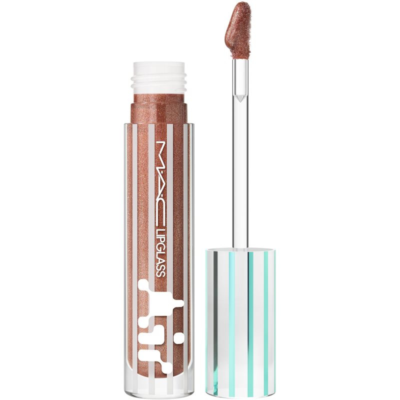 MAC Cosmetics Holiday Lipglass Air hydratační lesk na rty odstín Twinkle Taupe 5 ml