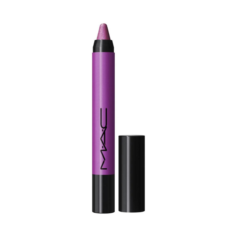 MAC Cosmetics Dazzlelips Crayon třpytivá rtěnka v tužce odstín Lunar Violet 1.8 g