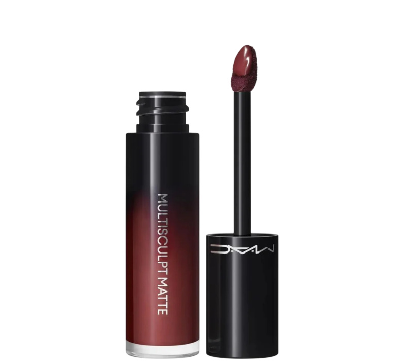 MAC Cosmetics Multisculpt Matte Liquid Colour multifunkční líčidlo pro oči, rty a tvář odstín Pinot Noir 4.5 ml