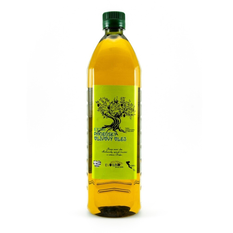Evoilino Korfu Extra panenský olivový olej 0,4% 1l – plast