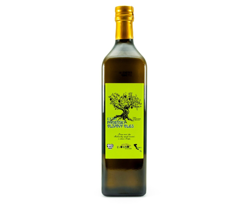 Evoilino Korfu Extra panenský olivový olej 0,4% 1l - sklo