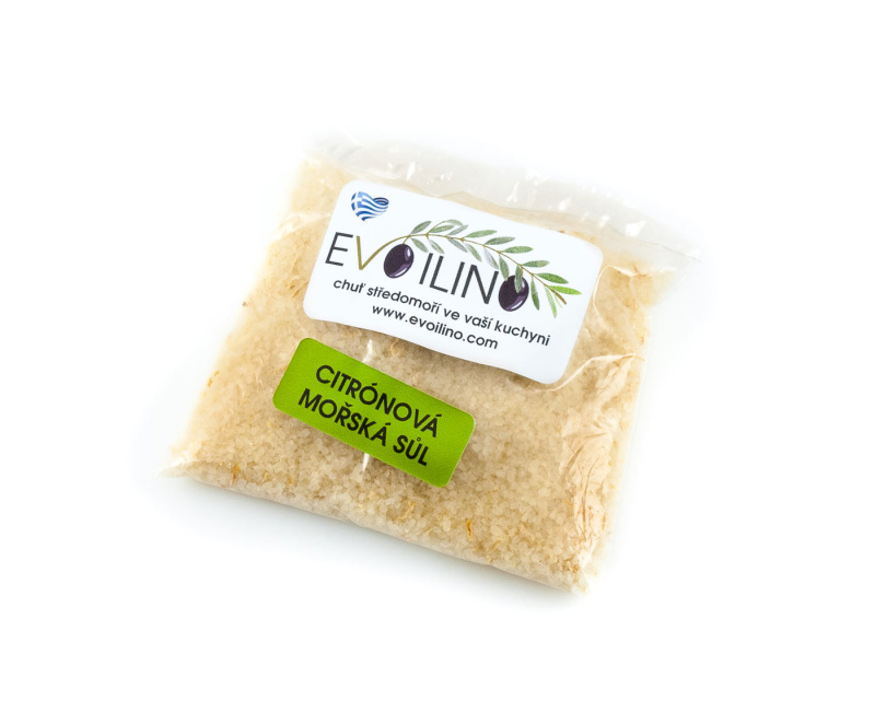 Evoilino Korfu koření Citronová mořská sůl 150g