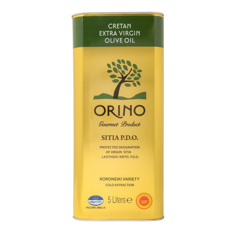 Orino Sithia Orino Sitia P.D.O. Kréta Extra panenský olivový olej 0,3% 5l – plech (Poškozený obal!)