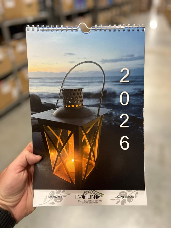 Evoilino Korfu nástěnný kalendář 2025