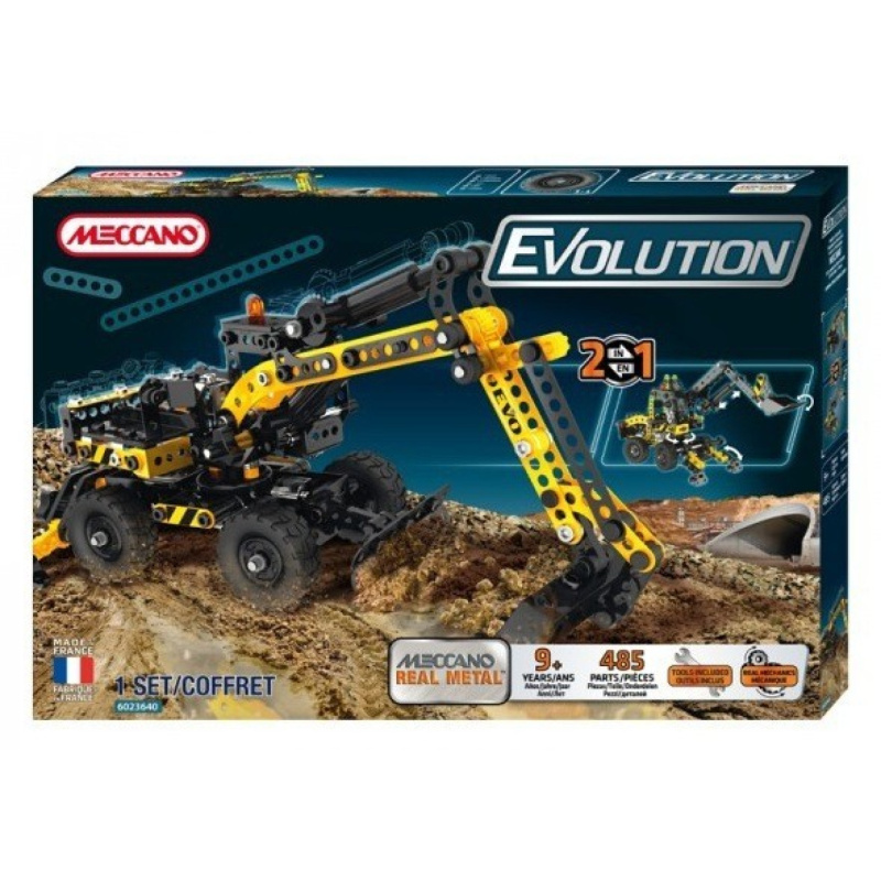 Meccano evolution bagr