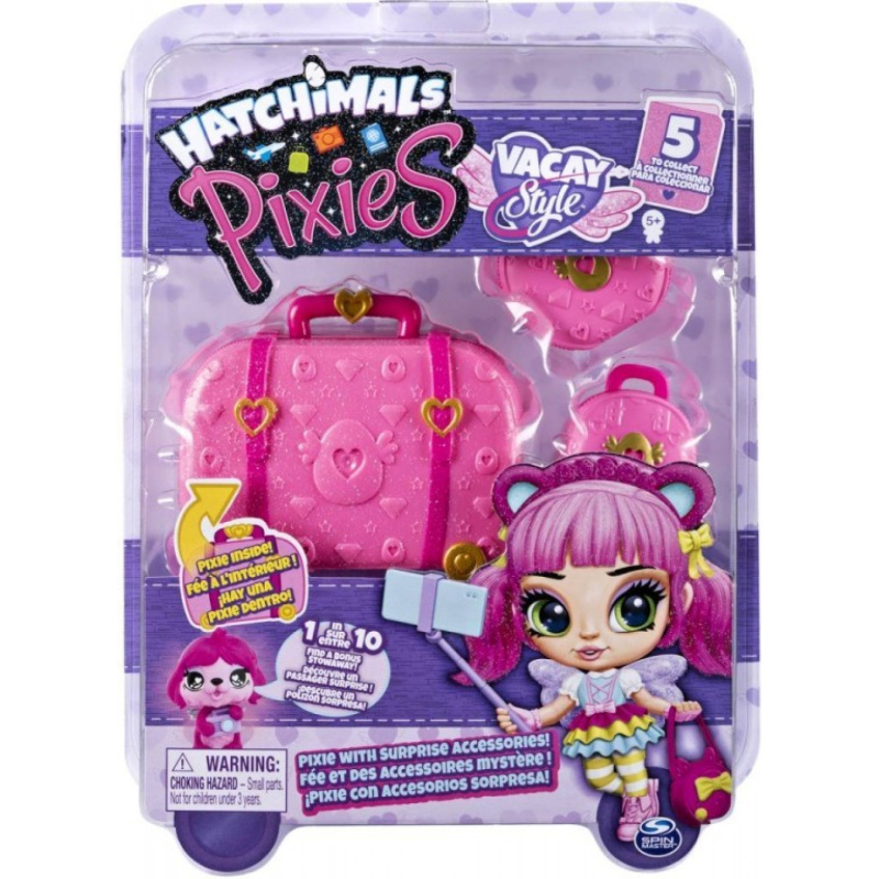 Hatchimals pixies panenka v kufru