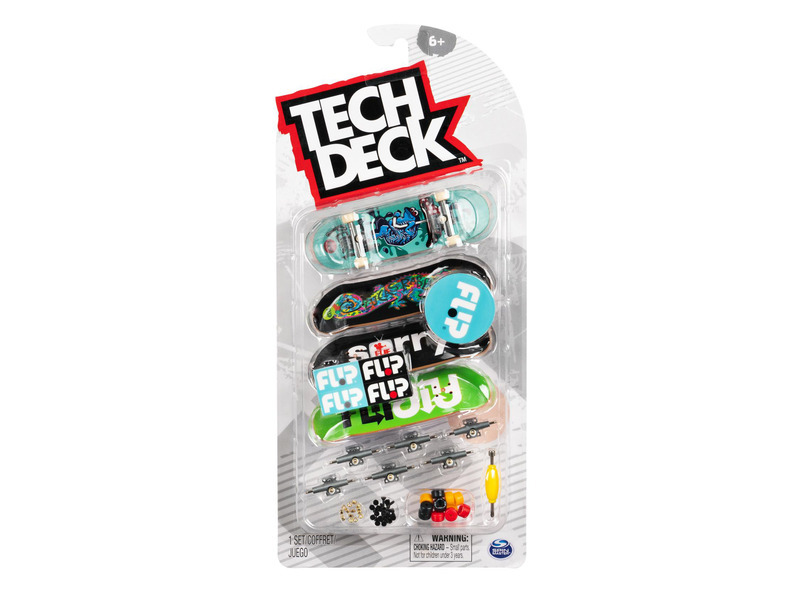 TECH DECK FINGERBOARD ČTYŘBALENÍ