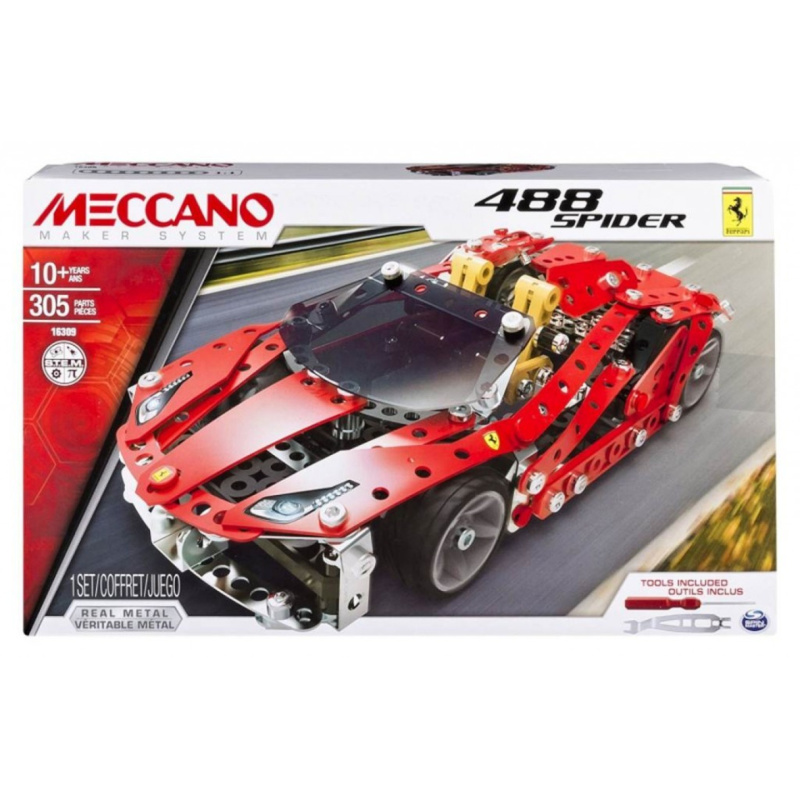 Meccano 16309 ferrari gtb 488 roadster