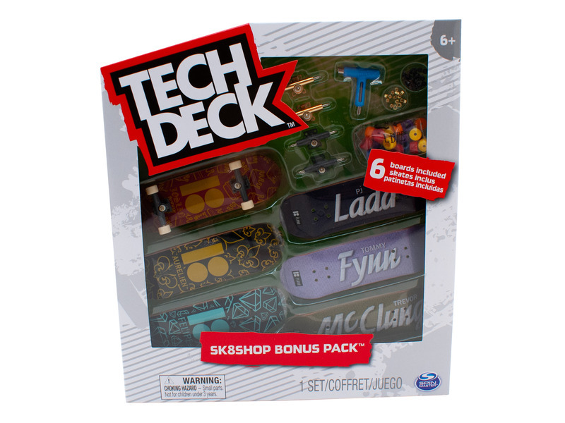 TECH DECK SKATESHOP 6KS S PŘÍSLUŠENSTVÍM