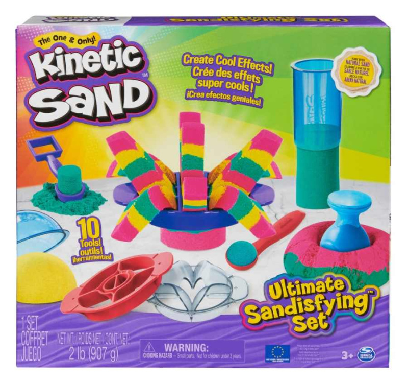 Kinetic Sand ultimátní sada písku s nástroji