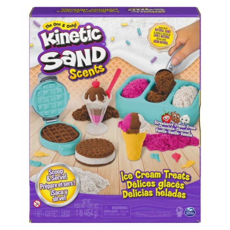 Kinetic Sand voňavé kopečkové zmrzliny