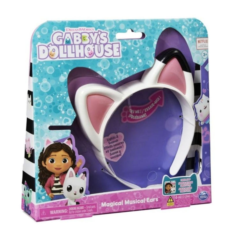 GABBY'S DOLLHOUSE HRAJÍCÍ KOČIČÍ OUŠKA