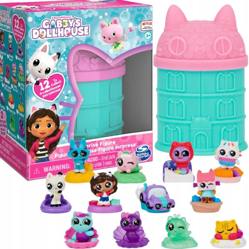 GABBY'S DOLLHOUSE MINI FIGURKA V DOMEČKU