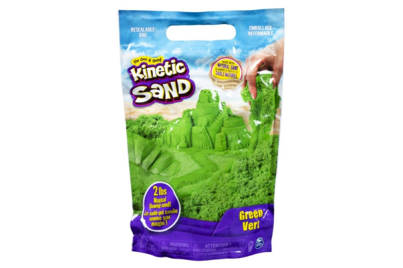 KINETIC SAND BALENÍ ZELENÉHO PÍSKU 0,9 kg