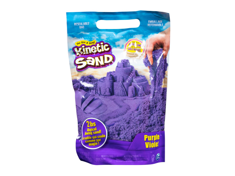 KINETIC SAND BALENÍ FIALOVÉHO PÍSKU 0,9 kg