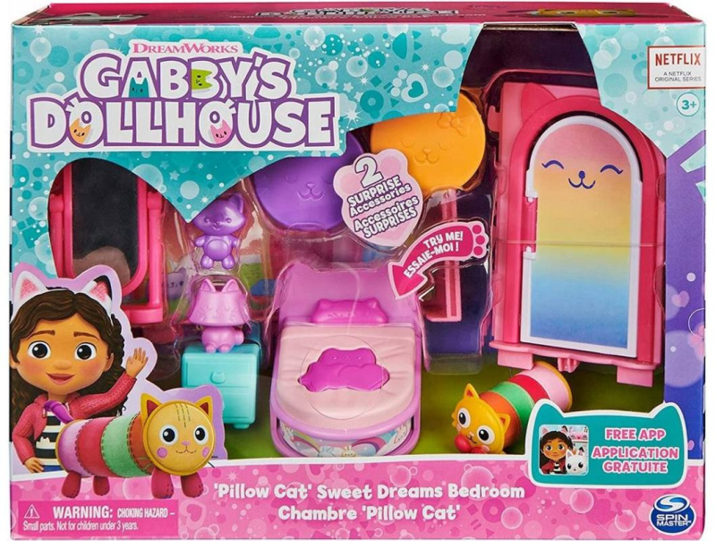 Gábinin kouzelný domek Deluxe pokojíček Ložnice