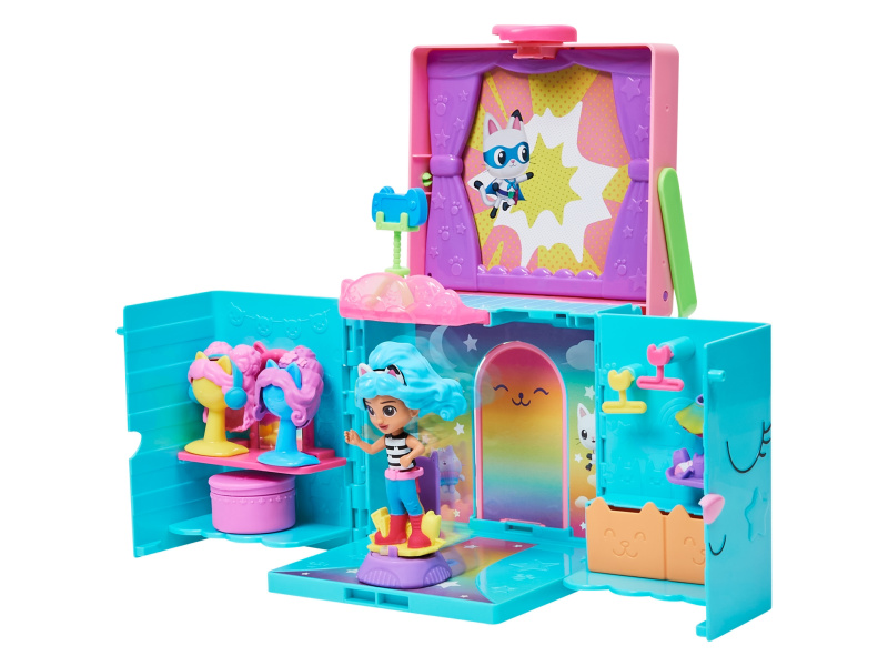 Gabby´s Dollhouse hrací sada domeček pro panenky "Duhový šatník"