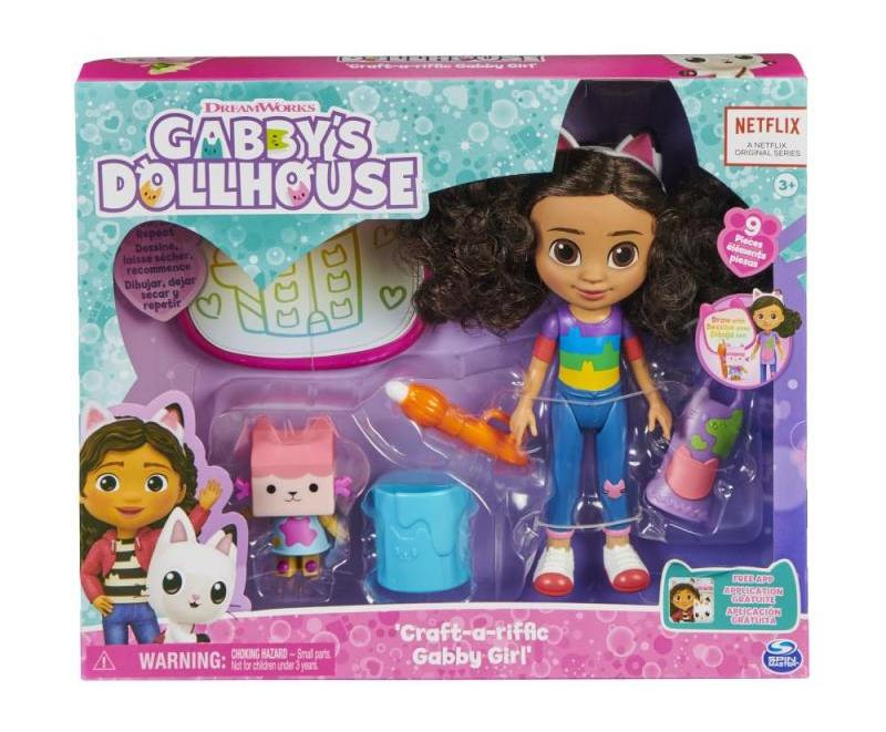Gábinin kouzelný domek delux panenka s doplňky k tvoření