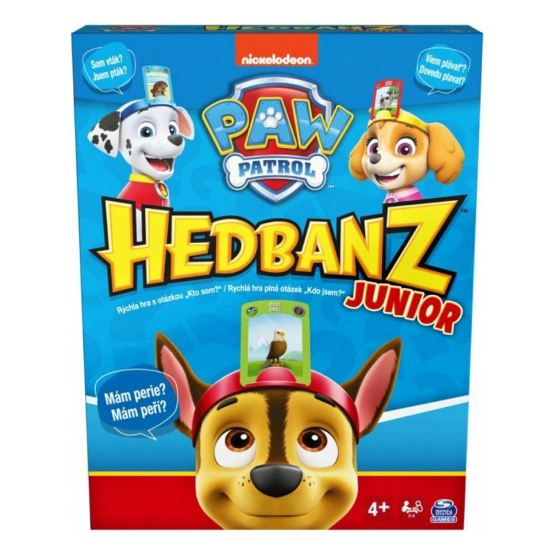 SMG HEDBANZ PAW PATROL JUNIOR SPOL. HRA HÁDANEK CZ/SK