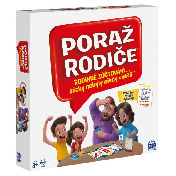 Poraž rodiče společenská hra CZ