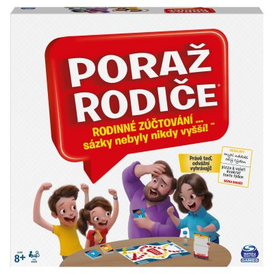 Poraž rodiče společenská hra CZ