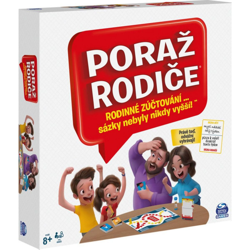 Poraž rodiče společenská hra CZ