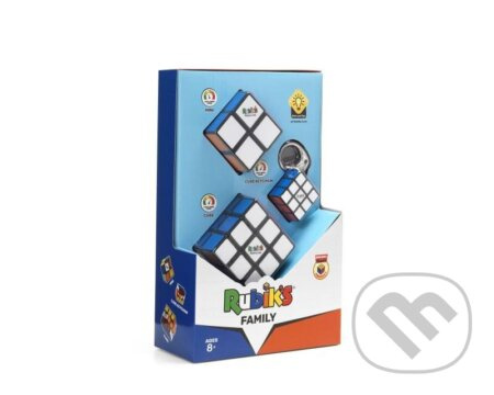 RUBIKOVA KOSTKA  SADA TRIO 3X3 2X2 a 3X3 přívěsek