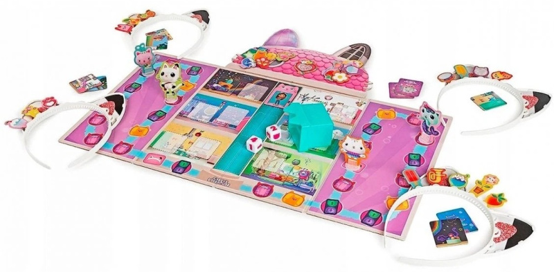 Spin Master Games Gábinin kouzelný domek kočičí hra