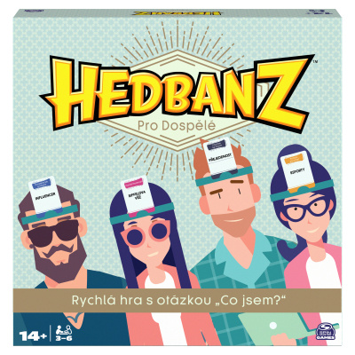 Spin Master Games Hedbanz hra pro dospělejší CZ