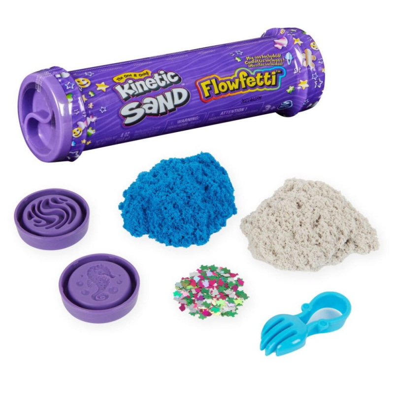 Kinetic Sand tuby s pískem a s flitry