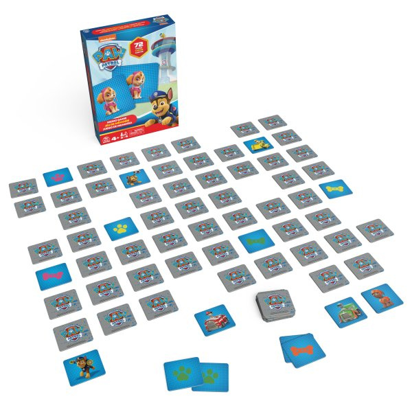Spin Master games Tlapková Patrola Pexeso 72 Karet