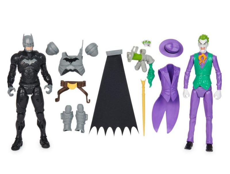 Spin Master Batman & Joker se speciální výstrojí 30 cm