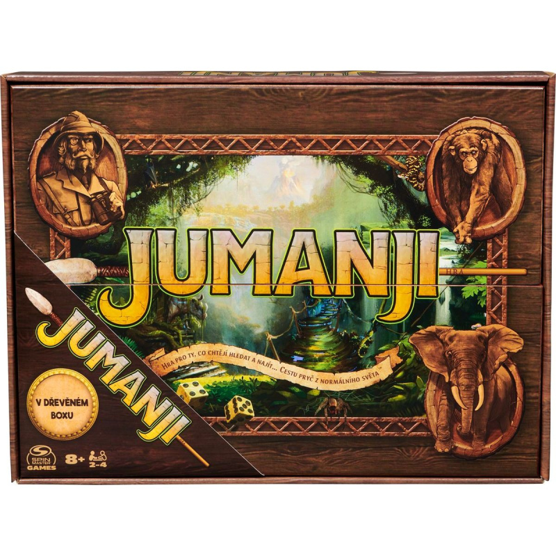Společenská hra Jumanji dřevěná edice