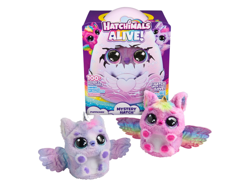 Hatchimals Líhnoucí se Interaktivní zvířátko Jednorožec