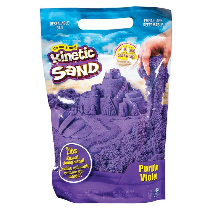 Kinetic sand kinetický písek fialový 900g