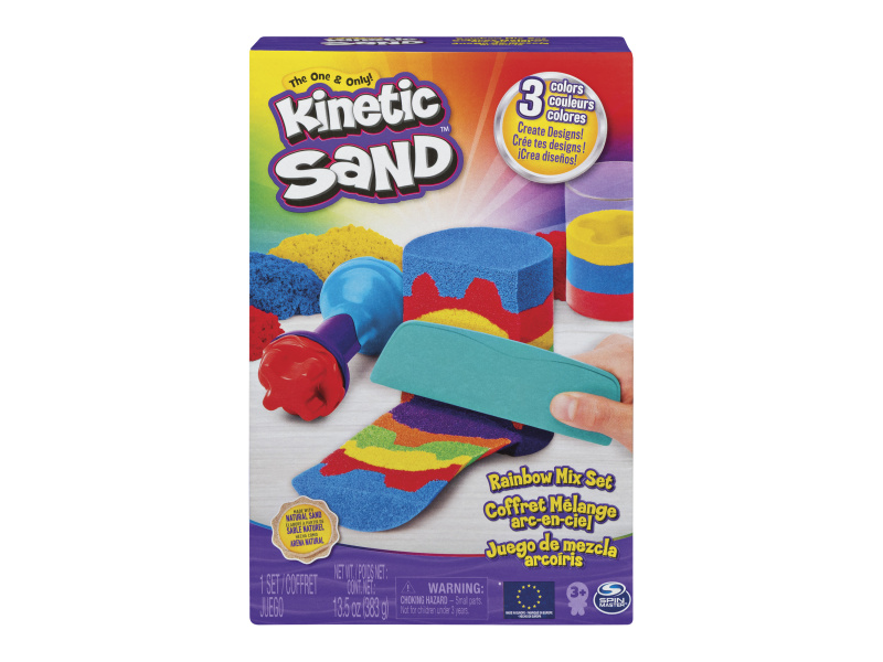 Kinetic Sand duhová hrací sada