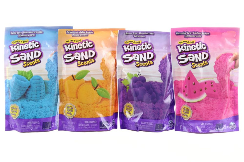 Kinetic sand balení s ovocnými vůněmi