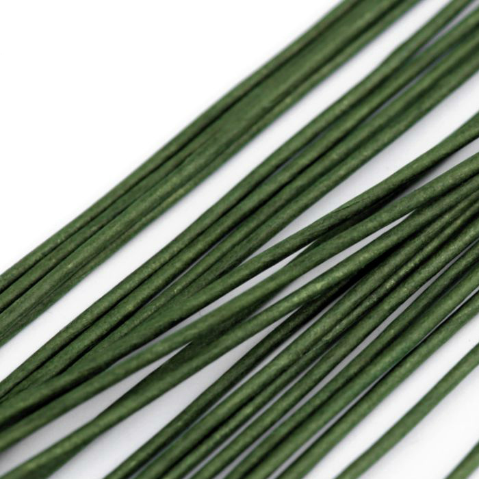 Dekorační floristický drát rovný průměr 2mm (20ks) zelený