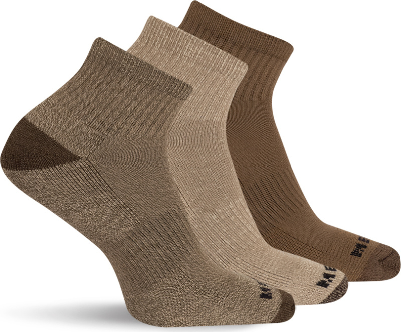 Ponožky MERRELL Wool Everyday Quarter (3 pack) Velikost: L/XL