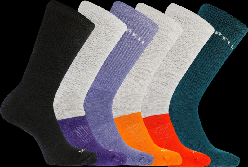 Ponožky MERRELL Recycled Cushion Crew (6 pack) Velikost: M/L