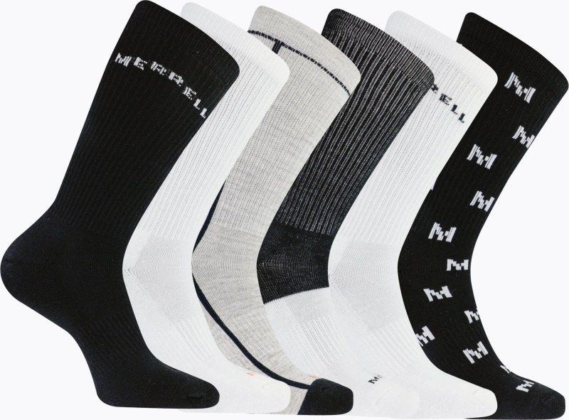 Ponožky MERRELL Recycled Cushion Crew (6 pack) Velikost: M/L