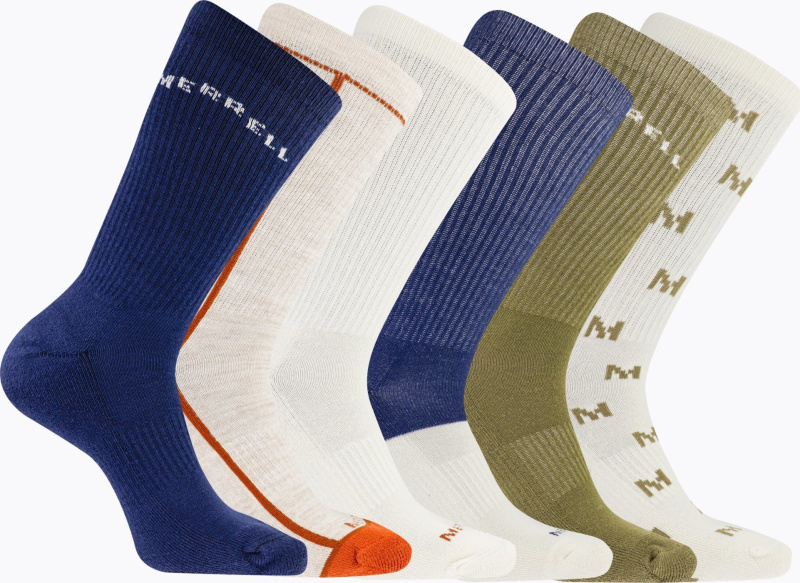 Ponožky MERRELL Recycled Cushion Crew (6 pack) Velikost: M/L