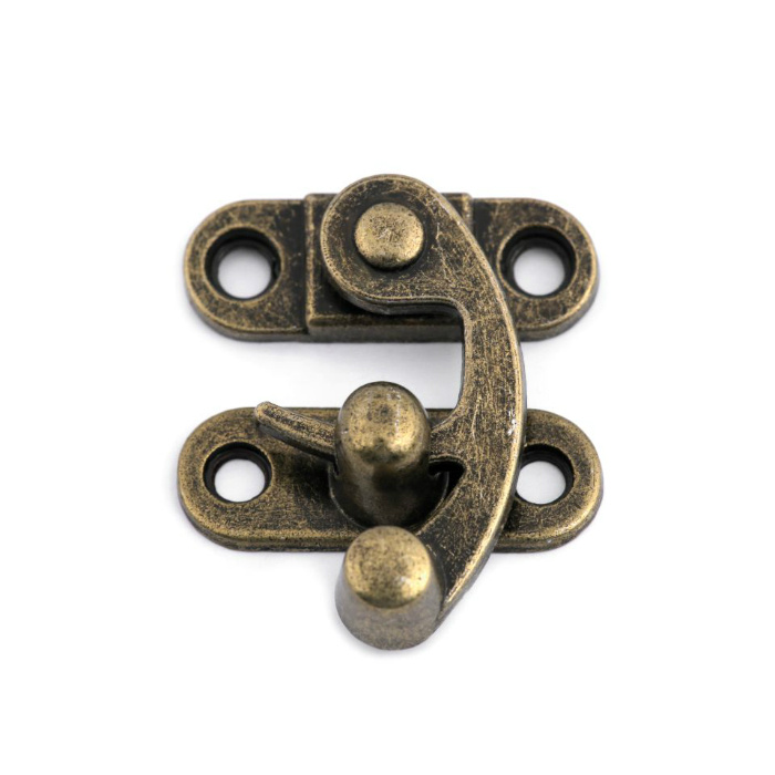 Kovové zavírání 28x33mm staromosaz