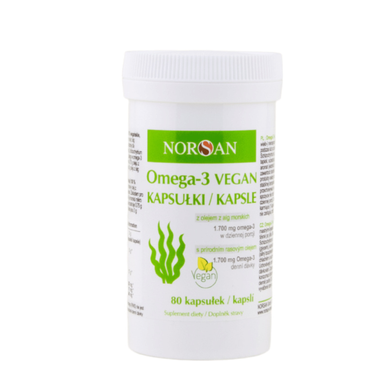 Norsan Omega-3 Vegan cps.80