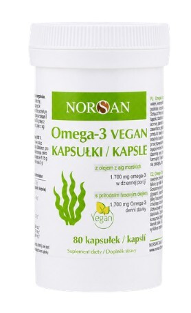 Norsan Omega-3 Vegan cps.80