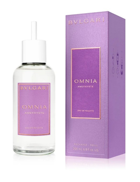 BVLGARI Omnia Amethyste toaletní voda náhradní náplň pro ženy 200 ml
